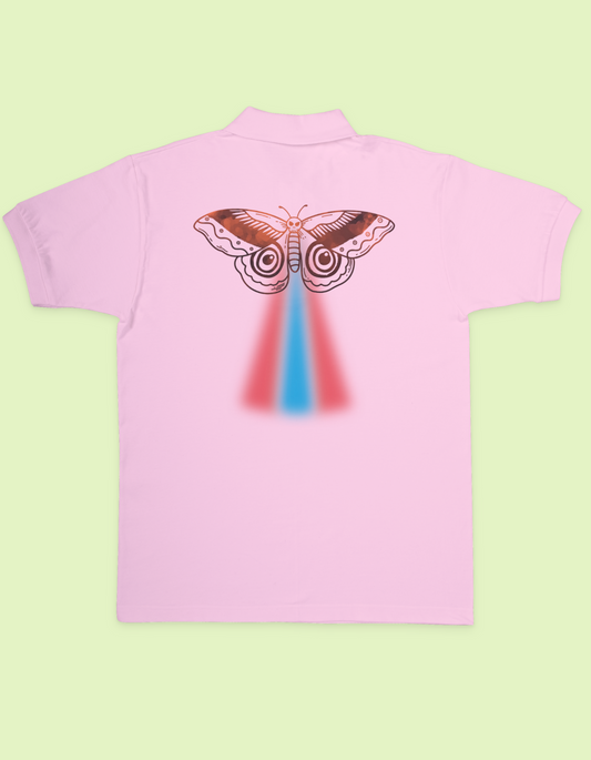 Fluttering Butterfly Polo T-shirt