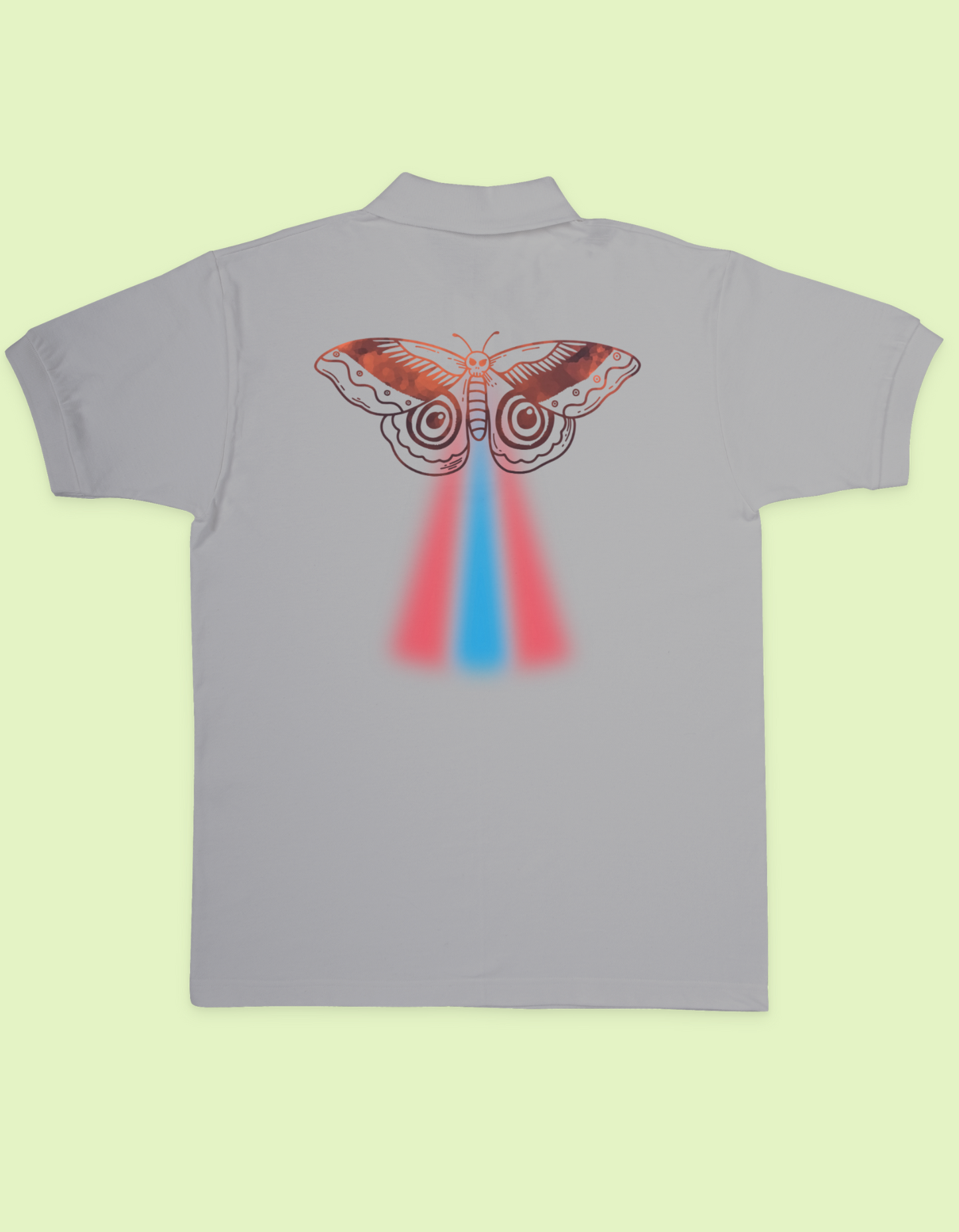 Fluttering Butterfly Polo T-shirt