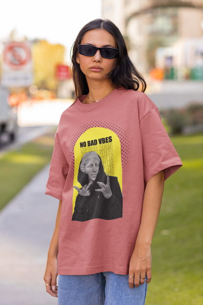 No Bad Vibes Oversized T-shirt